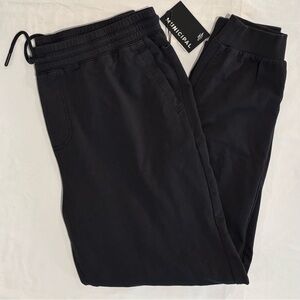 NWT Men's Municipal by Mark Wahlberg Black Joggers XL